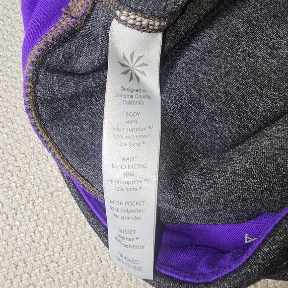 Athleta Heathered Gray Athletic Skorts Size Small - Picture 8 of 9